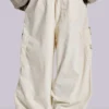 Pantalon cargo Ecru Parachute