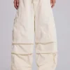 Pantalon cargo Ecru Parachute