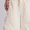 Pantalon cargo Ecru Parachute