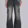 Pantalon cargo à jambes droites Off Duty