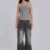 Pantalon cargo à jambes droites Off Duty