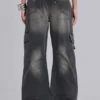 Pantalon cargo à jambes droites Off Duty