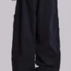 Pantalon cargo noir « Parachute Cargo »