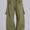 Pantalon cargo « Parachute Cargo » XL vert olive