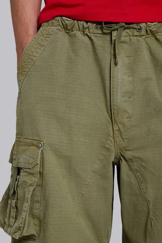 Pantalon cargo « Parachute Cargo » XL vert olive
