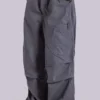 Pantalon cargo « Parachute » gris vintage