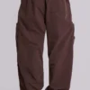 Pantalon cargo « Parachute » marron