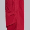 Pantalon cargo rouge « Parachute Cargo »
