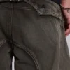 Pantalon cargo « Trooper » kaki délavé