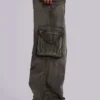 Pantalon cargo « Trooper » kaki délavé