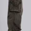 Pantalon cargo « Trooper » kaki délavé