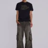 Pantalon cargo « Trooper » kaki délavé