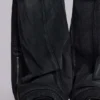 Pantalon cargo « Trooper » noir délavé au soleil