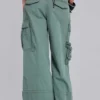Pantalon cargo utilitaire kaki