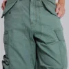Pantalon cargo utilitaire kaki