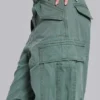 Pantalon cargo utilitaire kaki