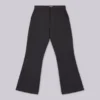 Pantalon de costume bootcut noir à coupe ajustée