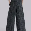 Pantalon de costume Goliath à carreaux noir