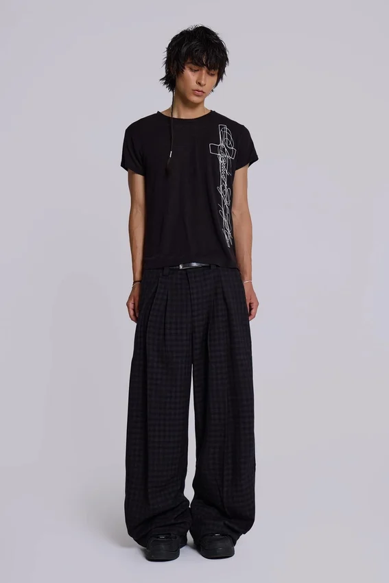 Pantalon de costume Goliath à carreaux vichy