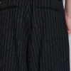 Pantalon de costume Goliath à fines rayures noires