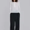 Pantalon de costume Goliath à fines rayures noires