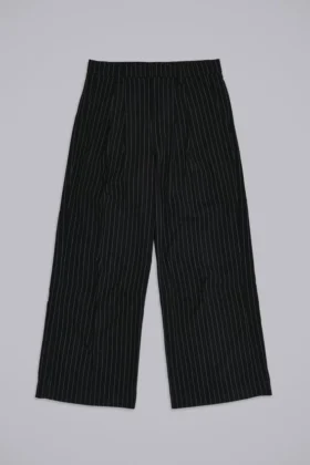Pantalon de costume Goliath à fines rayures noires