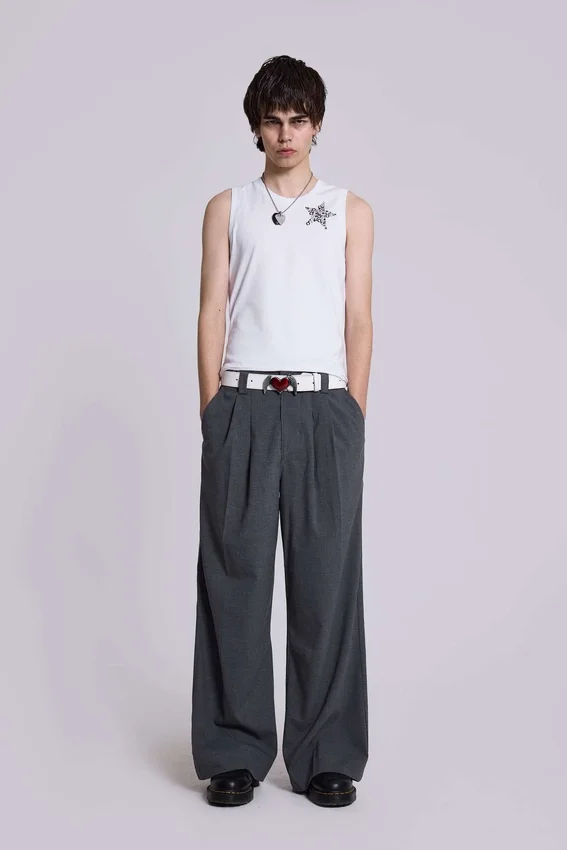 Pantalon de costume Goliath gris