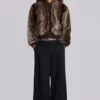 Pantalon de costume Goliath noir clouté