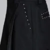 Pantalon de costume Goliath noir clouté