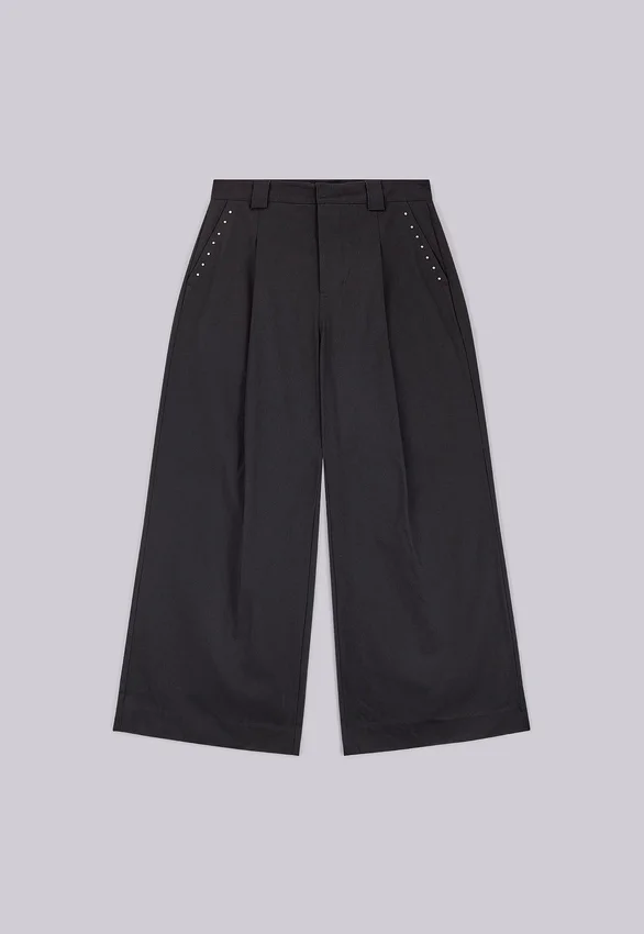 Pantalon de costume Goliath noir clouté