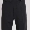 Pantalon de costume gris bootcut à coupe évasée