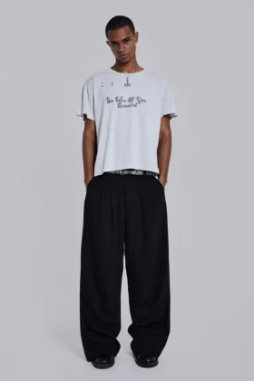 Pantalon de costume noir Goliath