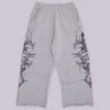 Pantalon de jogging ample « Blade » gris