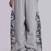 Pantalon de jogging ample « Blade » gris