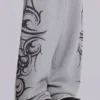 Pantalon de jogging ample « Blade » gris