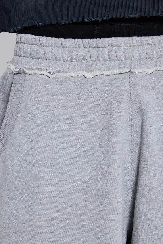 Pantalon de jogging ample « Monster Joggers » à imprimé gothique, gris chiné