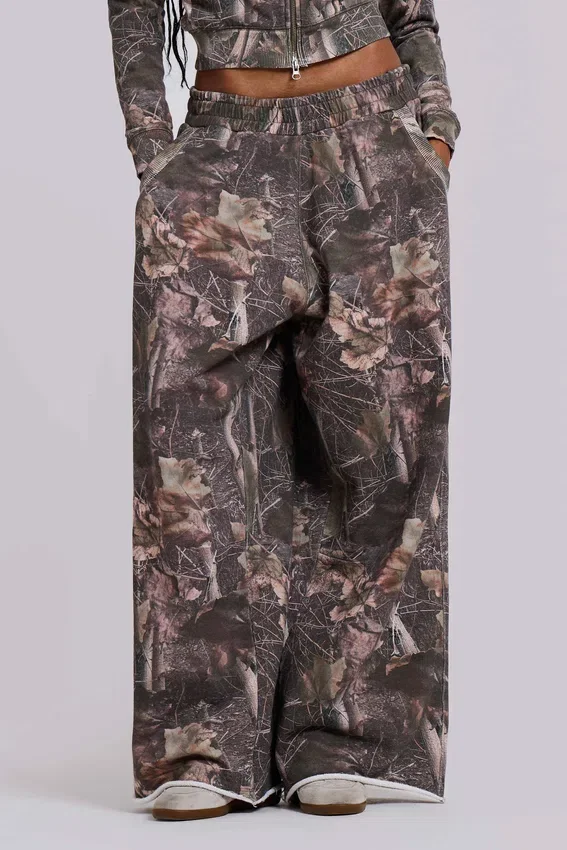 Pantalon de jogging ample Monster Joggers à motif camouflage Woodland