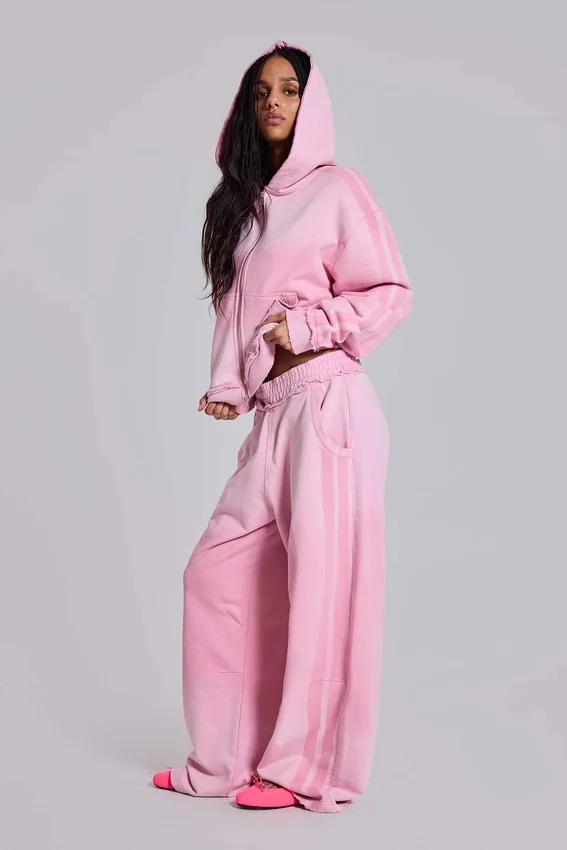 Pantalon de jogging baggy « Monster Joggers » rose et sportif