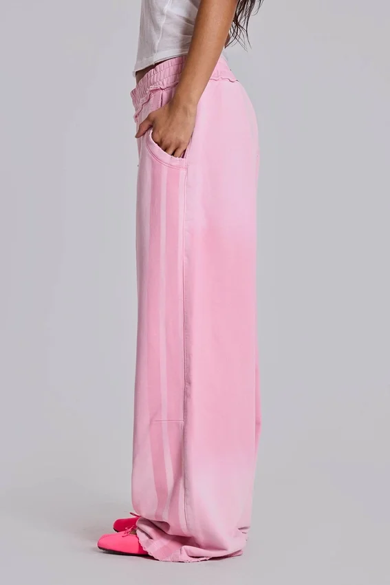 Pantalon de jogging baggy « Monster Joggers » rose et sportif