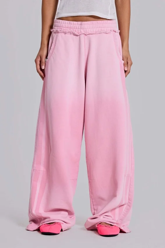 Pantalon de jogging baggy « Monster Joggers » rose et sportif