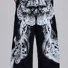 Pantalon de jogging baggy noir « Monster Joggers » à imprimé gothique