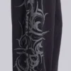 Pantalon de jogging « Blade » noir ample