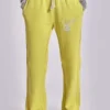 Pantalon de jogging Cleo ample à coupe bootcut, couleur fluo