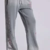 Pantalon de jogging Cleo ample à coupe bootcut et imprimé graphique