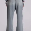 Pantalon de jogging Cleo ample à coupe bootcut et imprimé graphique
