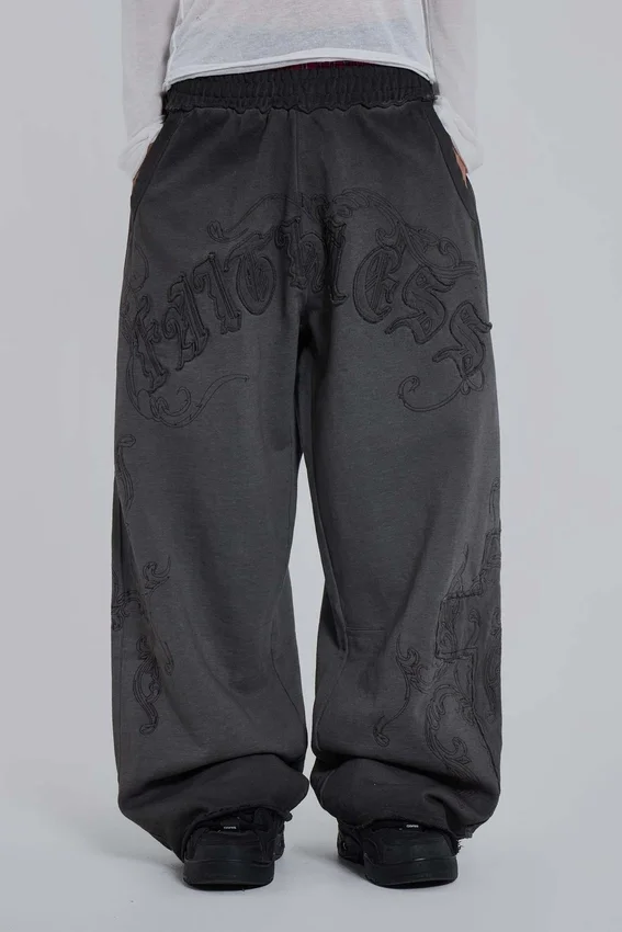 Pantalon de jogging « Faithless » avec application « Monster Joggers »