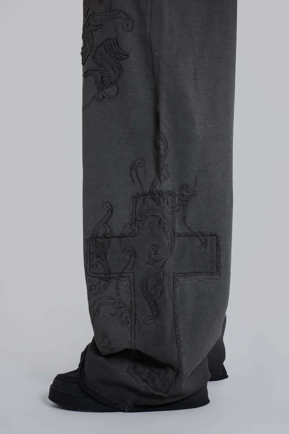Pantalon de jogging « Faithless » avec application « Monster Joggers »