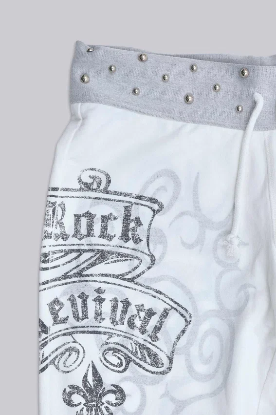 Pantalon de jogging graphique clouté Rock Revival