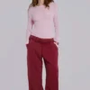 Pantalon de jogging Hardcore Jewel Monster bordeaux