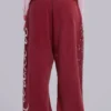Pantalon de jogging Hardcore Jewel Monster bordeaux